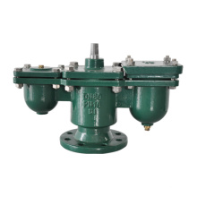 flanged double orifice air valve